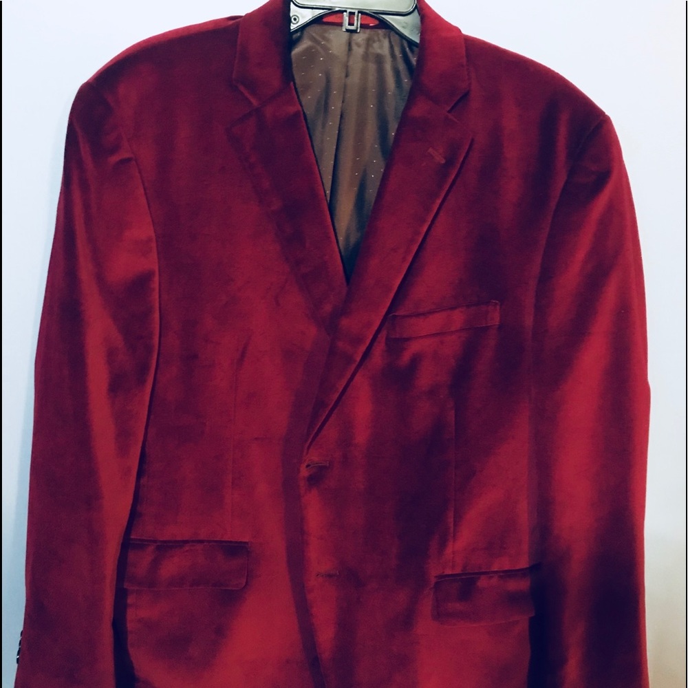 Alfani Velvet Slim Fit Suit Jacket